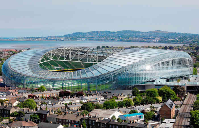 Card Aviva Stadium Aerial Shot 46112355424 O