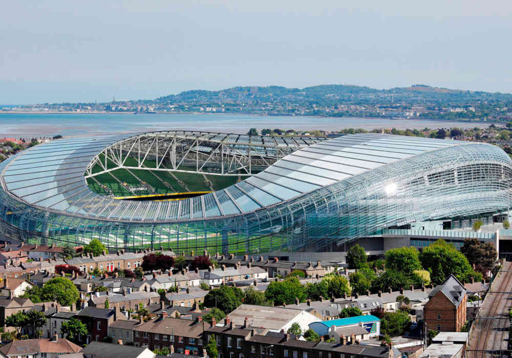 Card Aviva Stadium Aerial Shot 46112355424 O