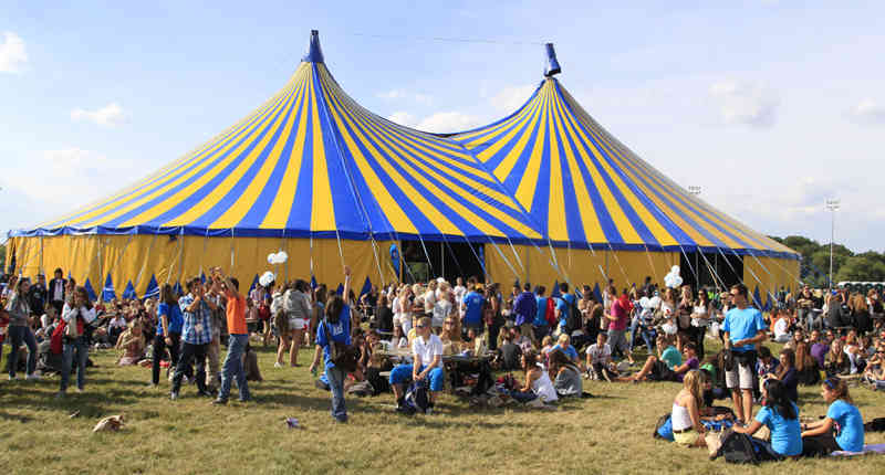 Festival Tents At Kempton Park Racecourse 46818345612 O