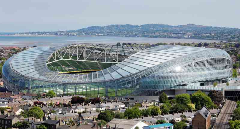Aviva Stadium Aerial Shot 46112355424 O