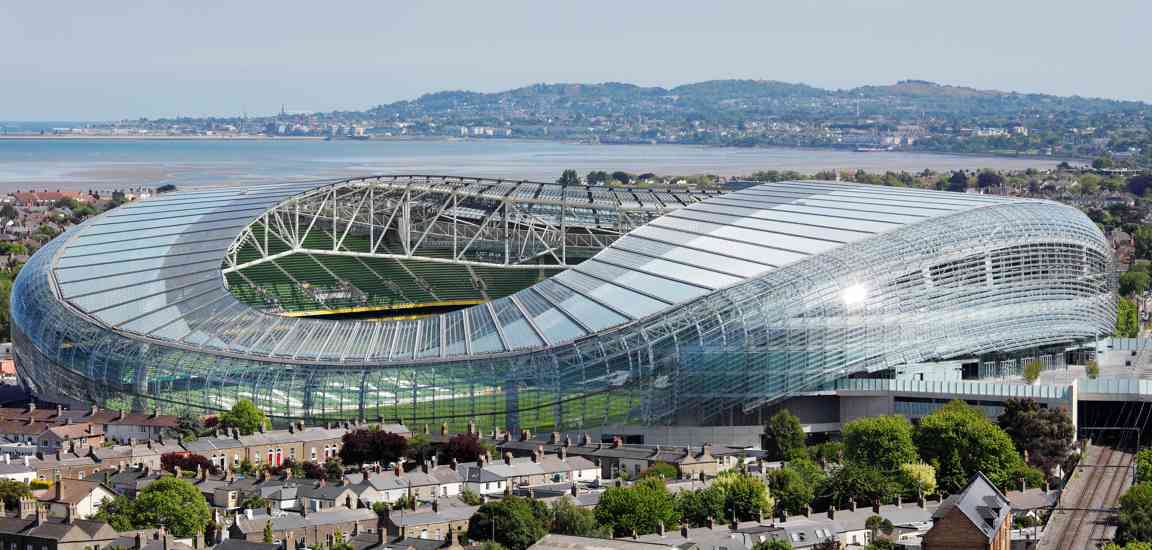 Aviva Stadium Aerial Shot 46112355424 O