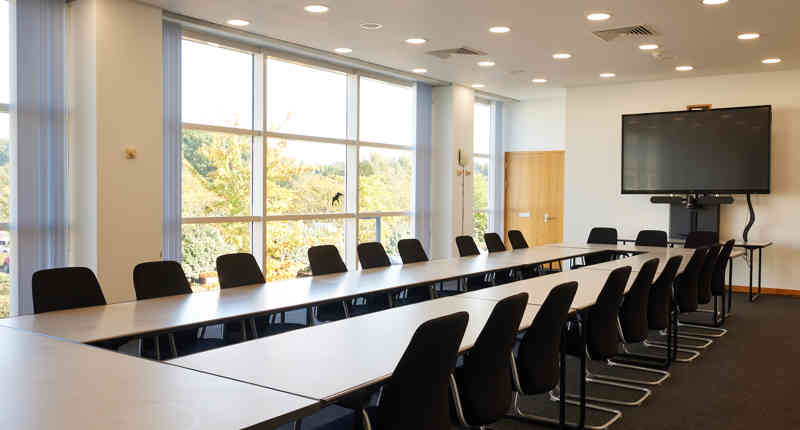 YBC Claxton Room Boardroom Set Up