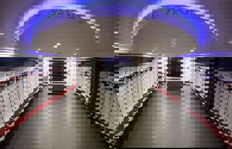 Changing Rooms Empty