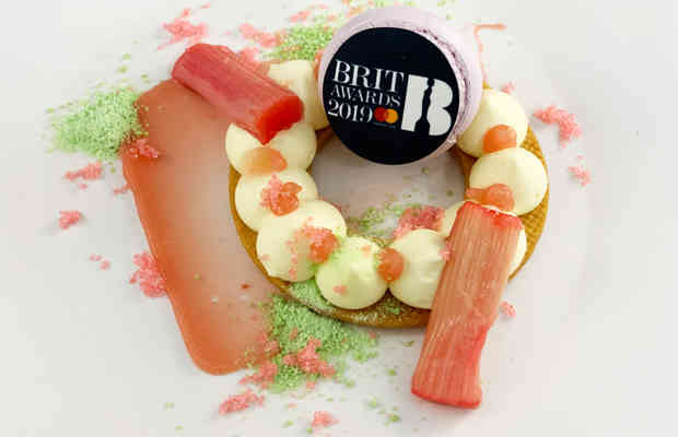 Rhubarb And Custard – Custard Tart And Rhubarb Gel, Mint Soil, Blackcurr...